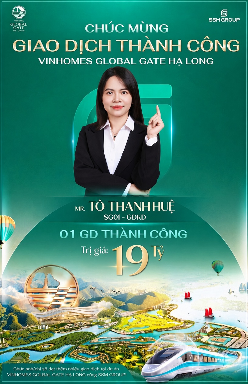 Vinh danh giao dịch thành công trị giá 24 tỷ